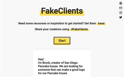 FakeClients — Design Brief Generator — Generate Briefs.